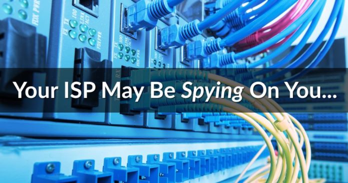Your ISP May Be Spying On You...