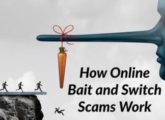 How Online Bait and Switch Scams Work