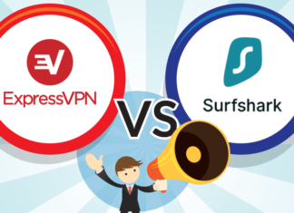 ExpressVPN vs Surfshark