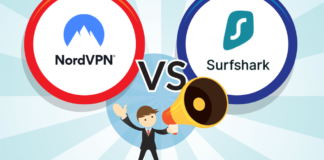 NordVPN vs Surfshark