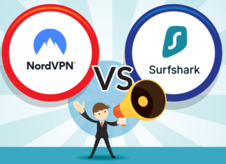 NordVPN vs Surfshark