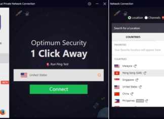 PureVPN Windows app