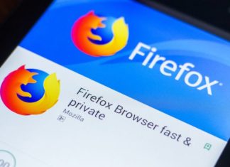 Firefox running on mobile