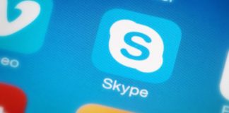 Skype app