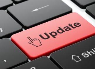update button