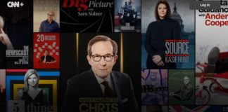 CNN+ homepage