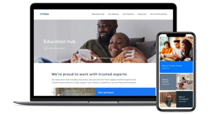 Meta Family Center and Parental Supervision Tools