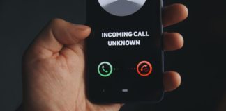 unknown number calling
