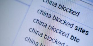 China blocked websites