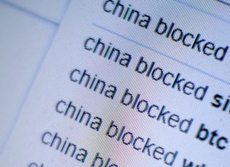 China blocked websites