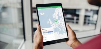 NordVPN on iPad