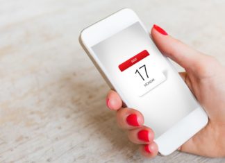 iPhone calendar