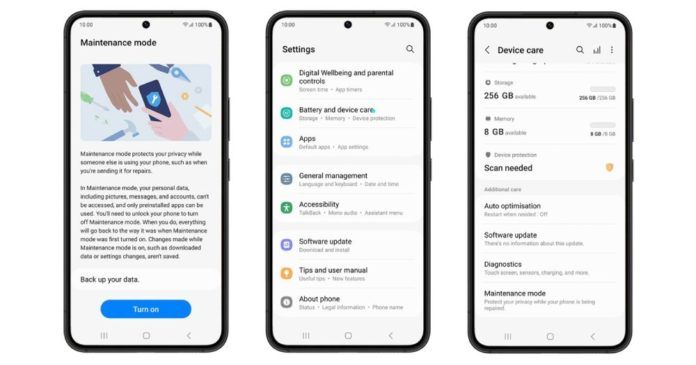 Samsung Maintenance Mode