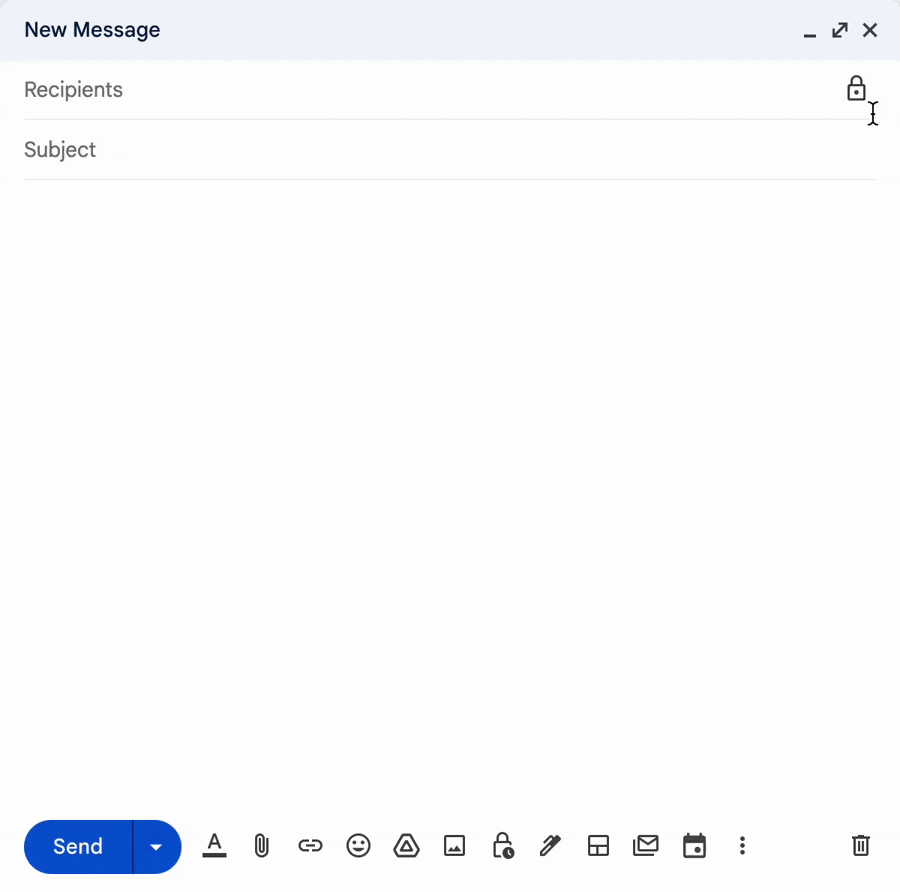 Gmail client side encryption