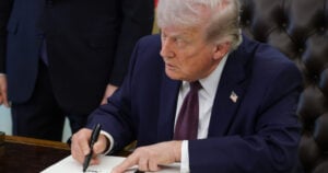 Trump signs scaled-back AI cybersecurity order