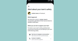 Meta will tell parents when teens search for self-harm content, but won't say what triggers the alert